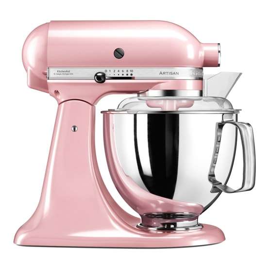 Kitchenaid Artisan 4.8l Stand Mixer Silky Pink Pearl Gloss