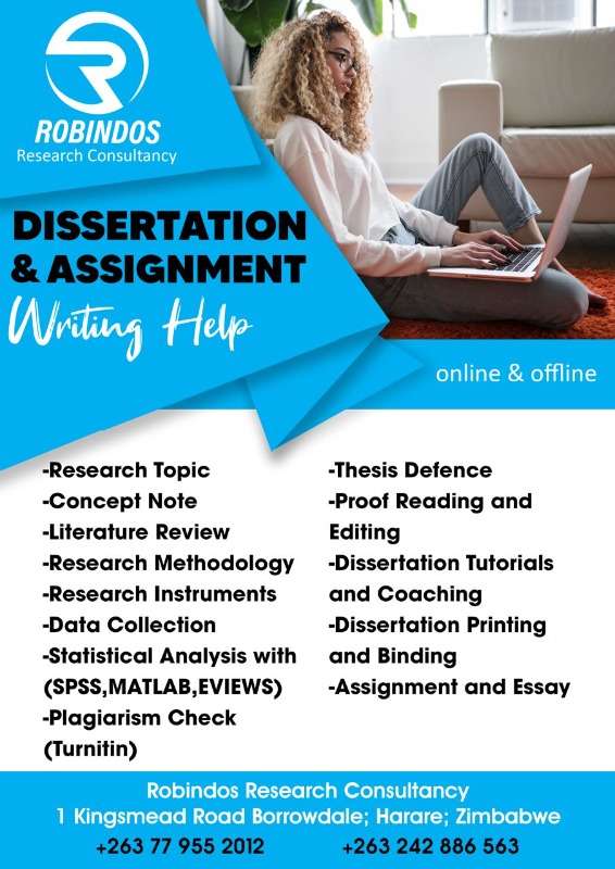 Dissertation Writing Services In Zimbabwe