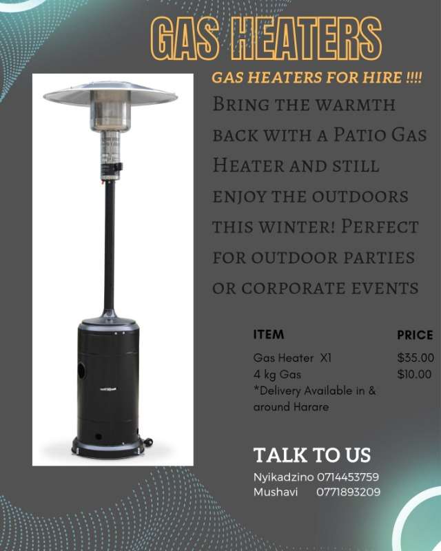 Gas Heaters For Hire