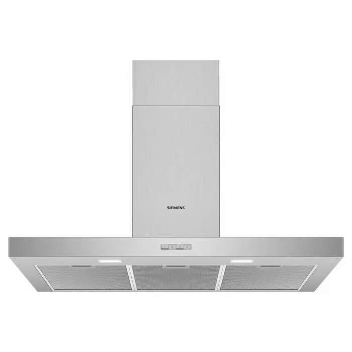 Siemens Lc94bbc50 Iq100 90cm Wall Mounted Extractor Exhaust Or Recirculation Operation