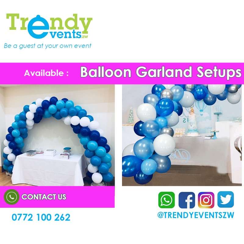 Balloon Garland Setups