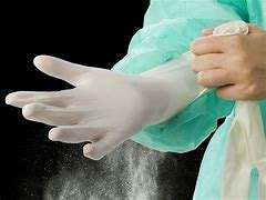 Latex Powdered Examination Gloves