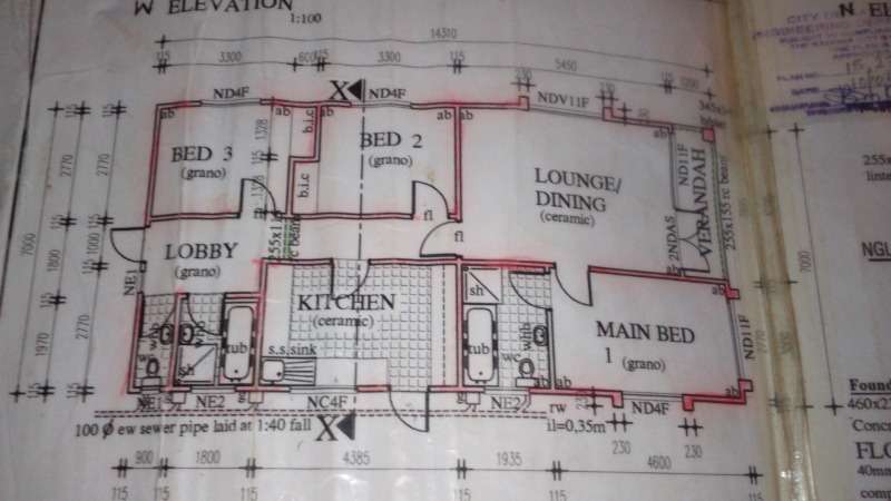 5 Roomed House Uncompleted