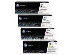P 201a Original Laserjet Toner Cartridges All Colours