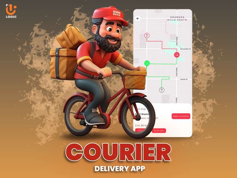 Courier Delivery App Development - Uplogictech