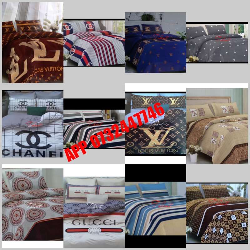 3pc Double, Queen And King Size Comforters