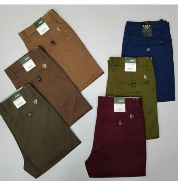 Stretchy Chino Trousers