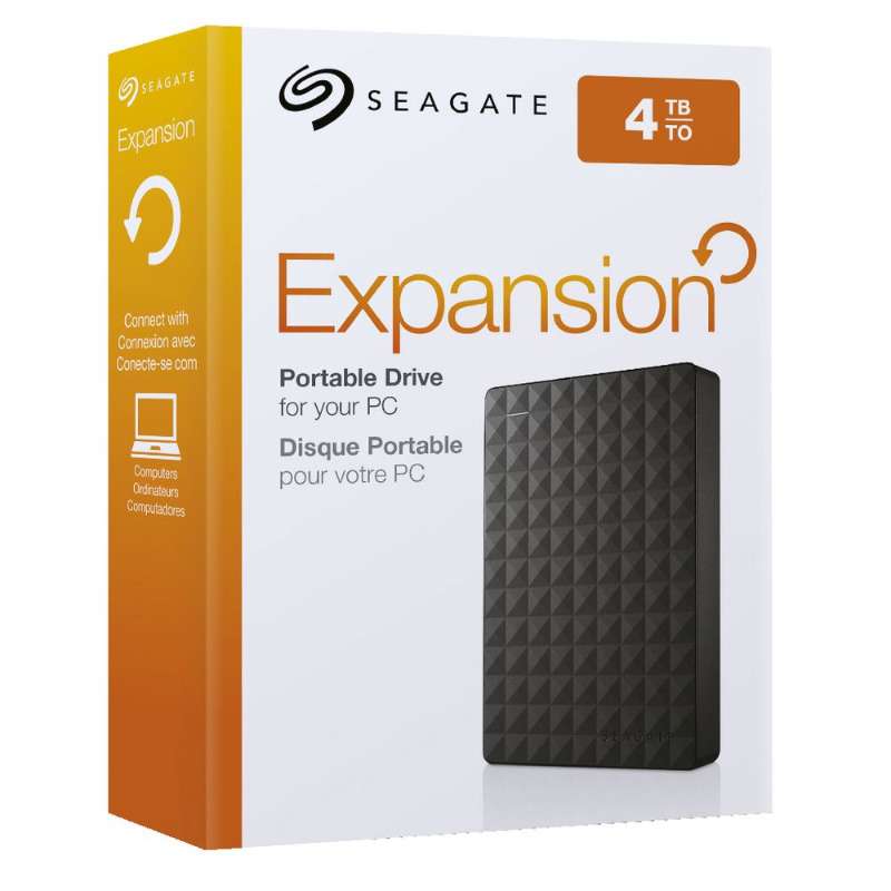 Seagate External Hard Drive 4TB