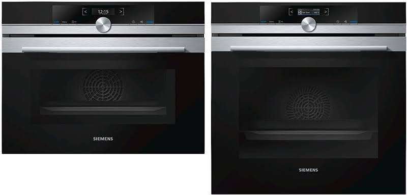 Siemens 60cm Oven And 45cm Microwave Set