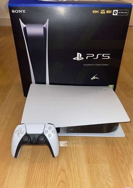 Sony Playstation Ps5 Console Blu--ray Edition