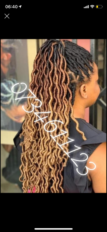 Ombre Faux Locs