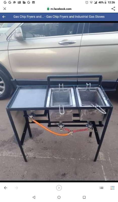 Double Chip Fryer Plus Grill.