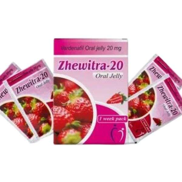 Zhewitra 20 Mg Vardenafil Oral Jelly