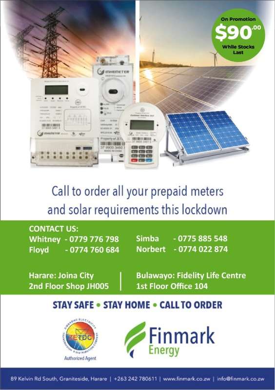 Pre-paid Electricity Meters On Special At Finmark Energy