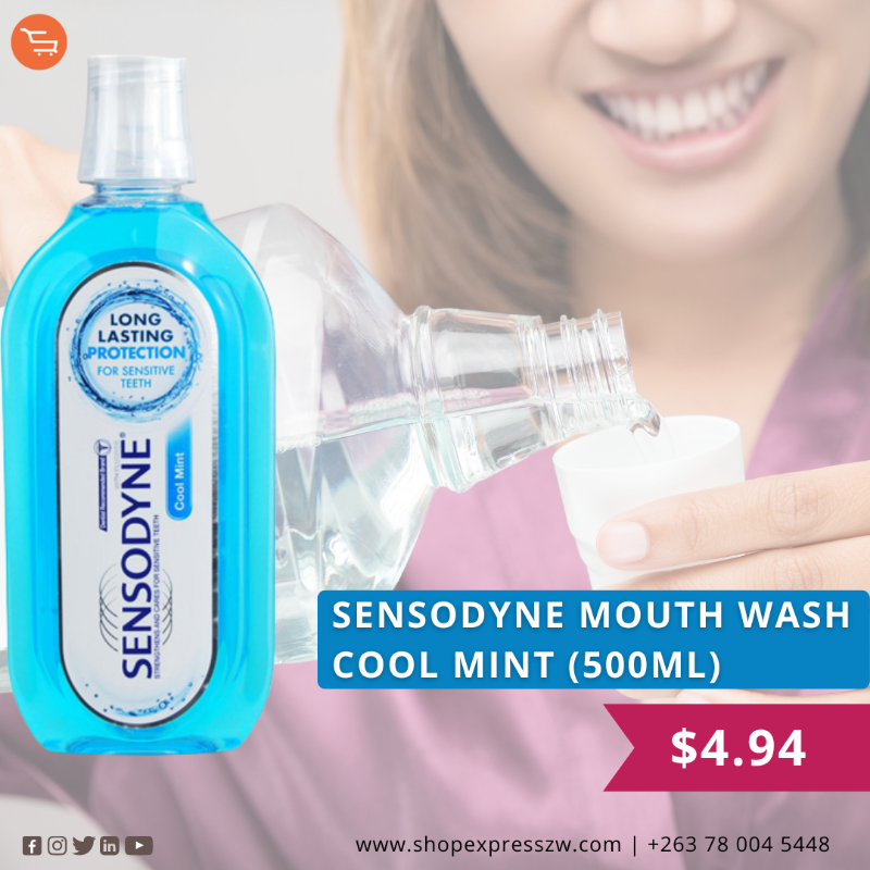 Sensodyne Mouthwash Cool Mint Online
