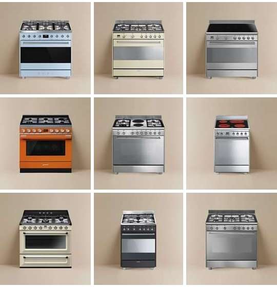 Smeg Gas And Electric Stoves