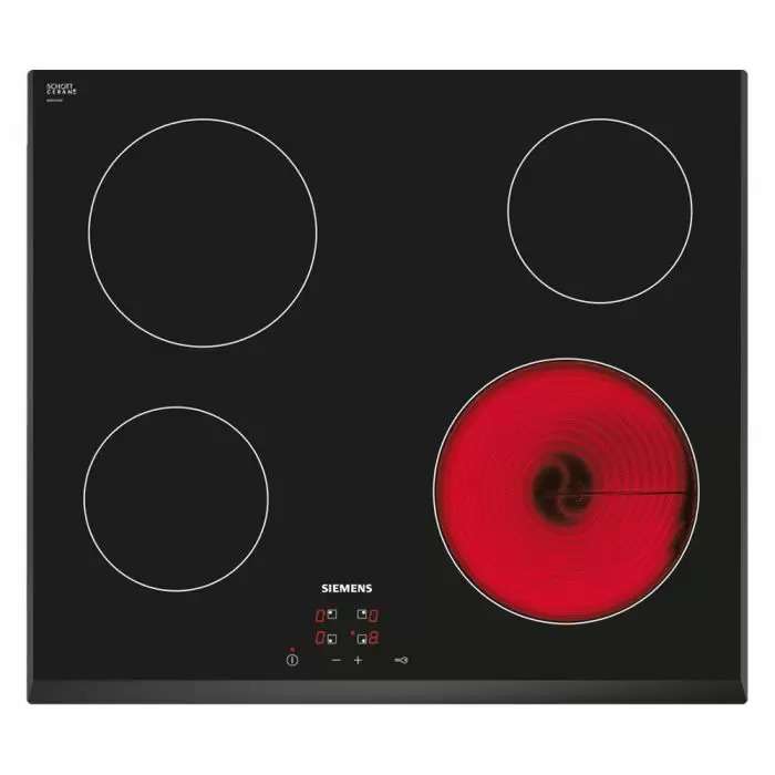 Siemens Et611he17e Iq100 60 Cm Ceramic Hob, Electric