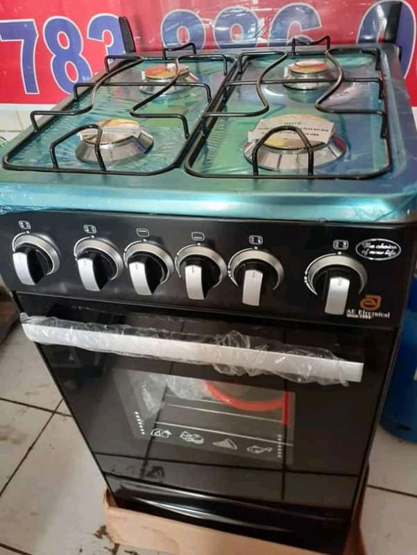 4 Plate Gas Stove Self Ignite With Oven