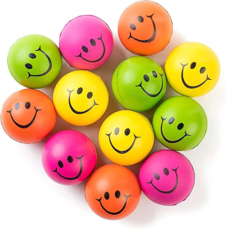 Smiley Squeeze Balls