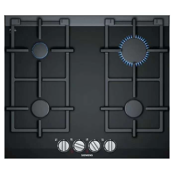 Siemens Er6a6pd70 Iq700 60cm Gas Hob, Stepflame Technology