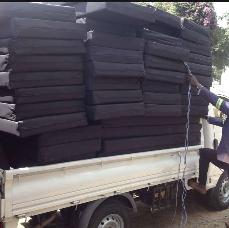 High Density Foam Mattresses,school Furniture, Borehole Installation, Steel Bases And Wooden Bases