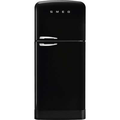 Smeg Fridge Fab50rbl5 Glossy Black 80cm