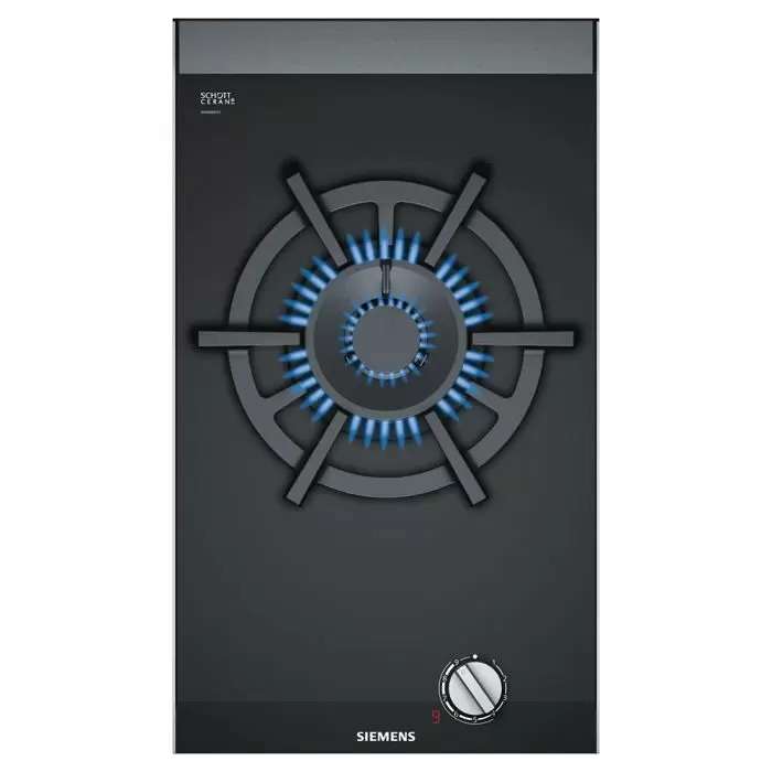 Siemens Iq700 Domino Gas Hob 30 Cm Ceramic, Black Er3a6ad70iq700 Domino Gas Hob 30 Cm Ceramic, Black Er3a6ad70