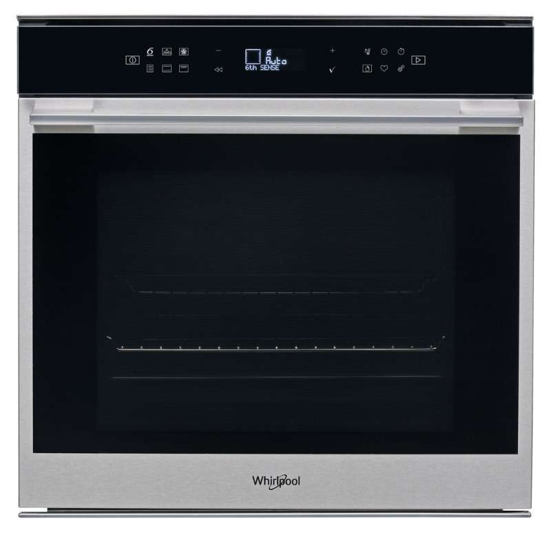 Whirlpool Built -in Electric Oven: Inox Colour, Self Cleaning - W7 Om4 4bs1 H