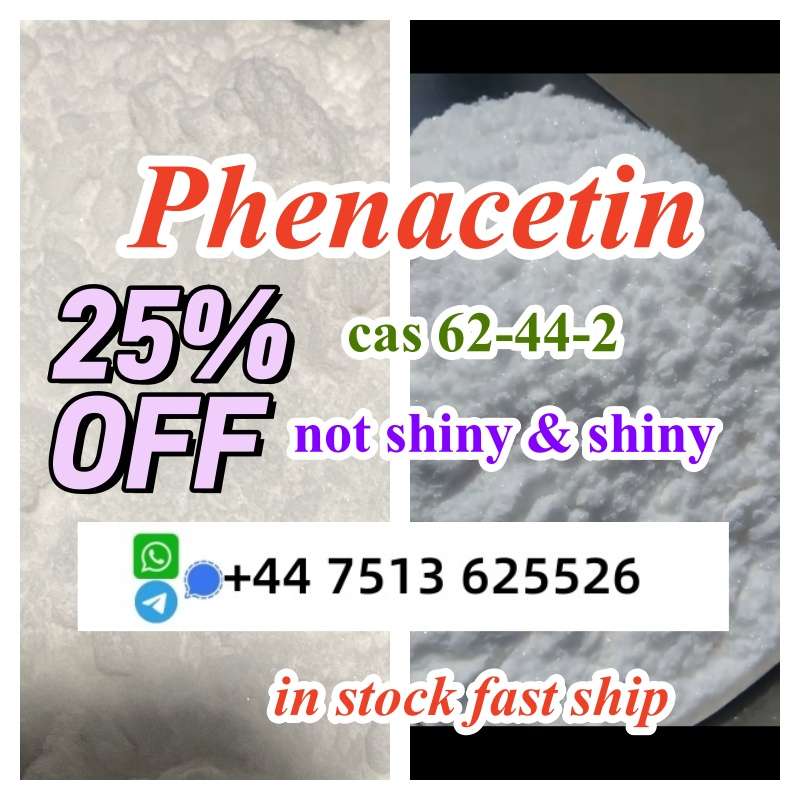 Hot Sale Cas 62-44-2 Phenacetin Powder Shiny /not Shiny Versions In Stock