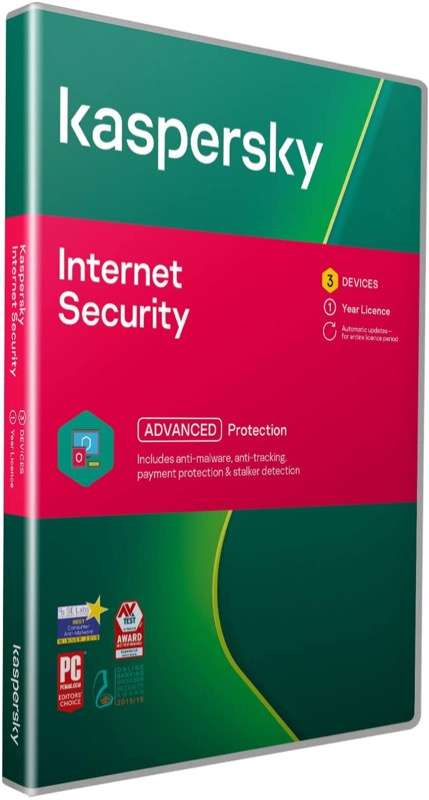 Kaspersky Internet Security Antivirus (3 User)