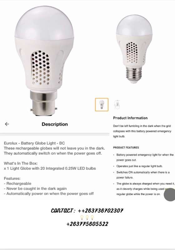 Rechargeable Led Lightbulbs