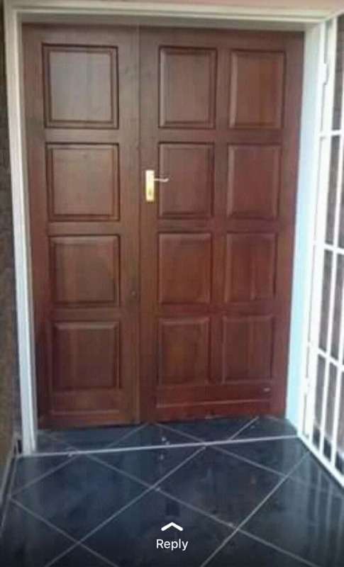 teak doors