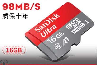Original SanDisk Micro SD Cards. 16gb. Cls 10