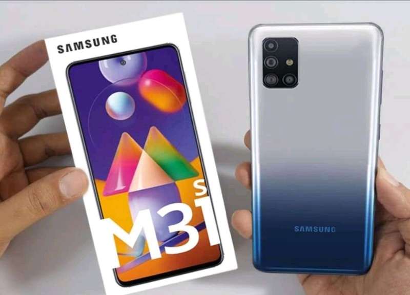 Samsung Galaxy 2021 M31s 128gig Dualsim 6000amh Biggest Battery 64megapixel Quard Cameras 32megapixel Selphy