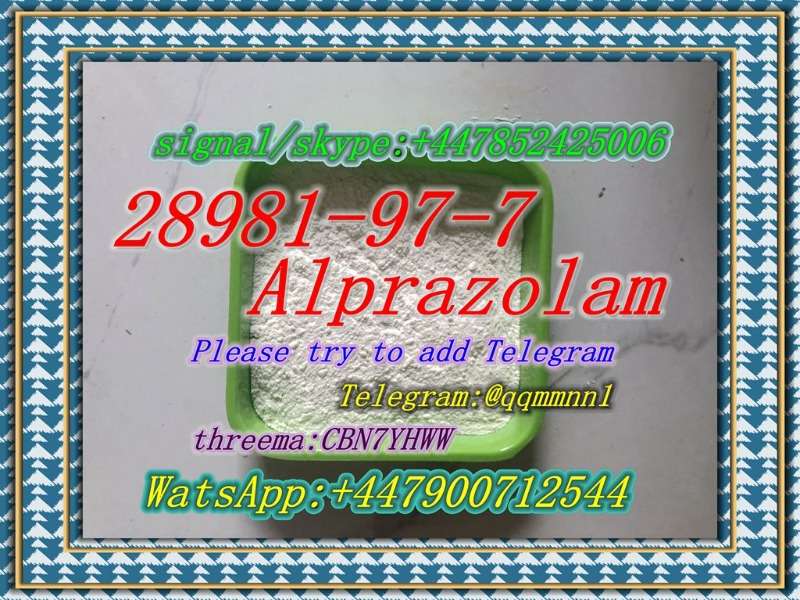 Cas  28981-97-7 Alprazolam