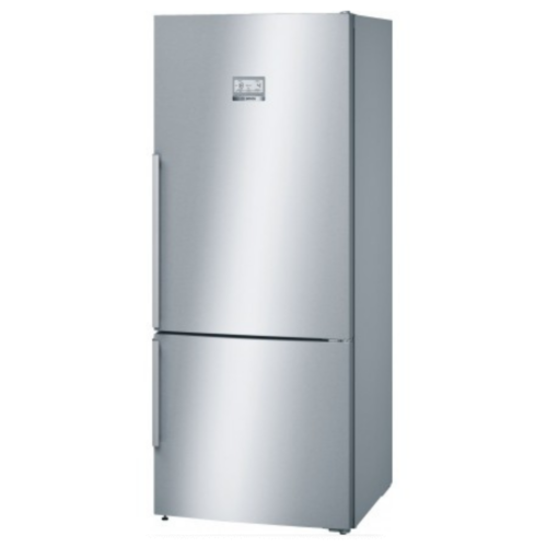 Bosch Kgn76ai30z Serie 6 521 Litre No Frost  Bottom Freezer Combination Doors Inox Easy Clean