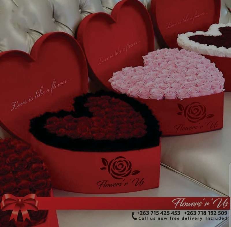 Heart Shaped Flower Bunch