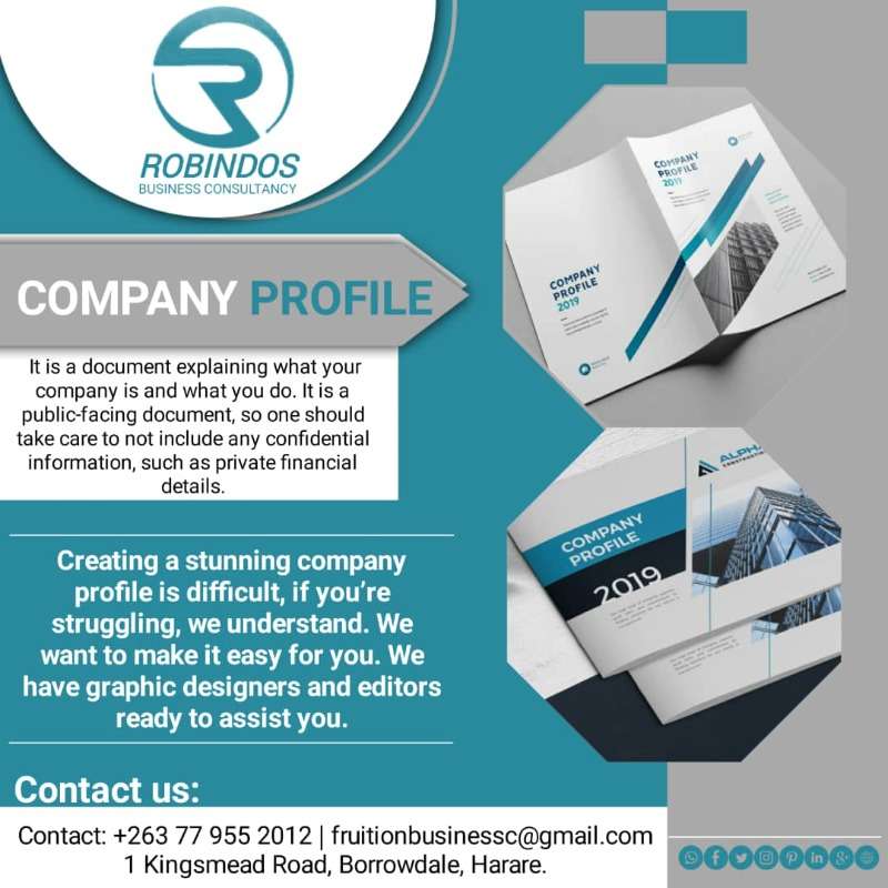 Company Profile Writing Services In Zimbabwe