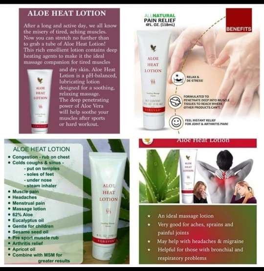 Aloe Heat Lotion
