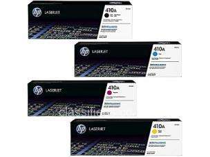 Hp 410a Laser Jet Toner Catridges All Colours