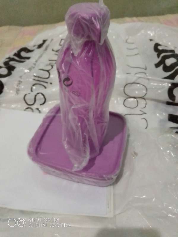 Tupperware Divided Lunchbox And 750mls Ecobottle