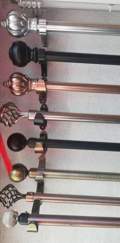 Steel Curtain Rods (25mm/32mm)