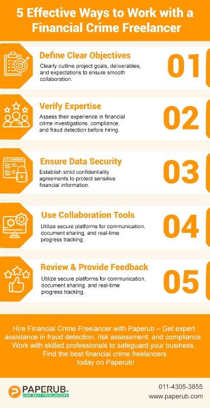 5 Effective Ways To Work With A Financial Crime Freelancer