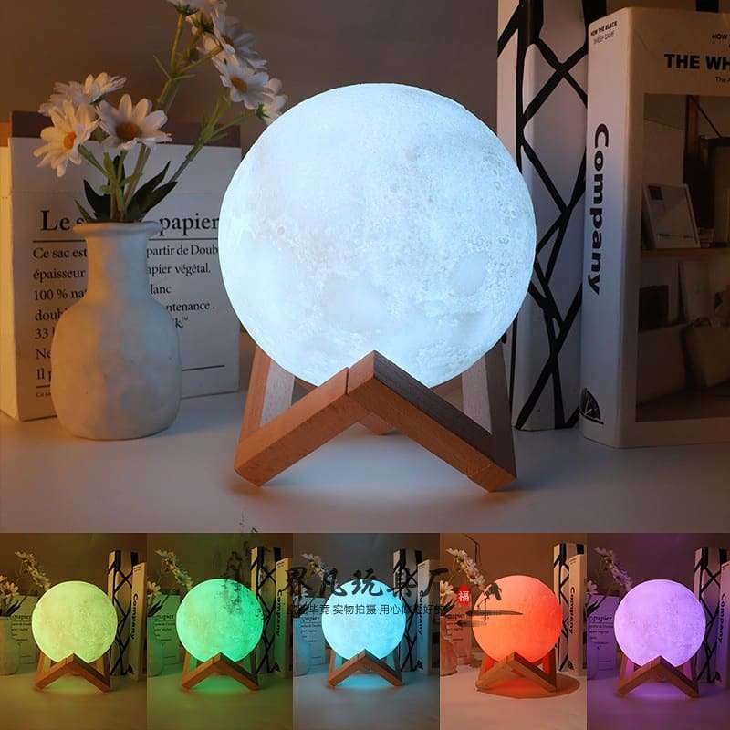 3d Moon Lamps And 3d Illusion Lamps
