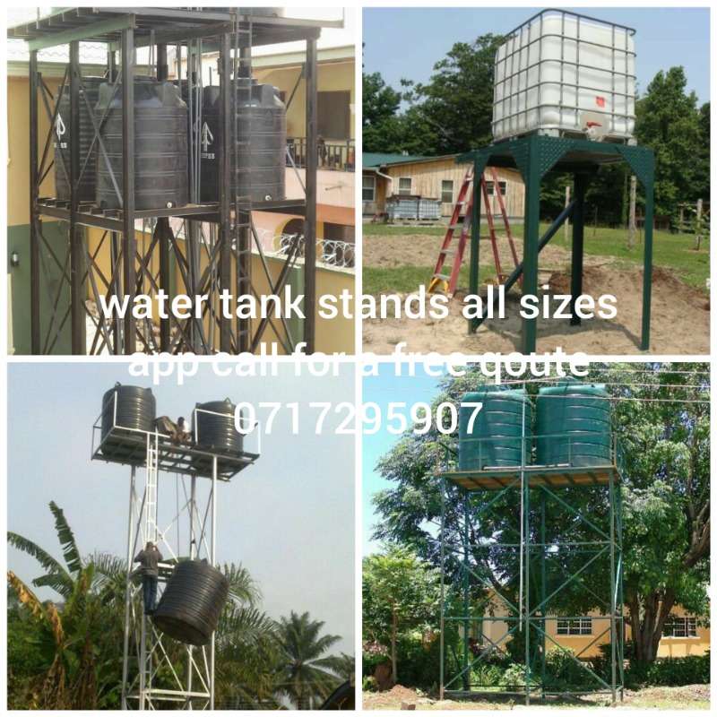 water tank stands