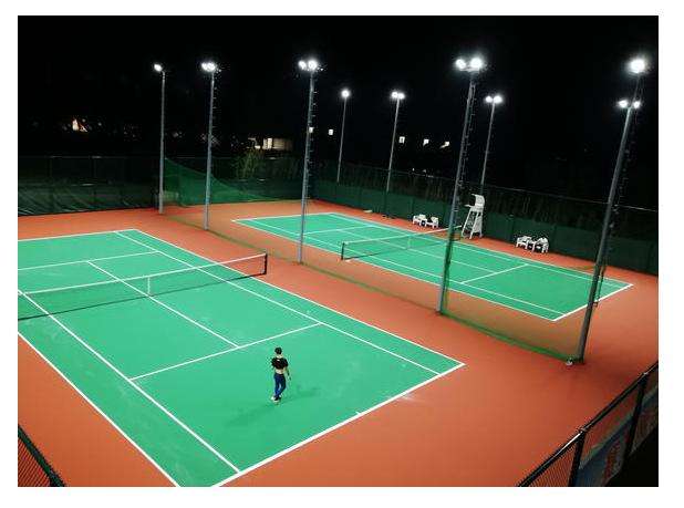 tennis courts, netballcourts and soccer fields construction