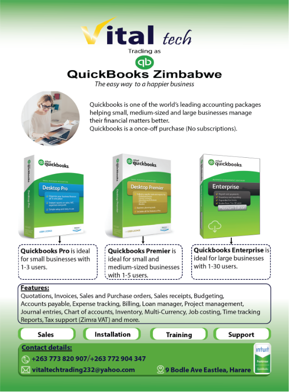 Quickbooks Accounting Software 2020