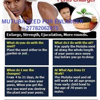 +27782062475 Mutuba Seed Men's Performance, Mutuba Seed Penis Enlarger