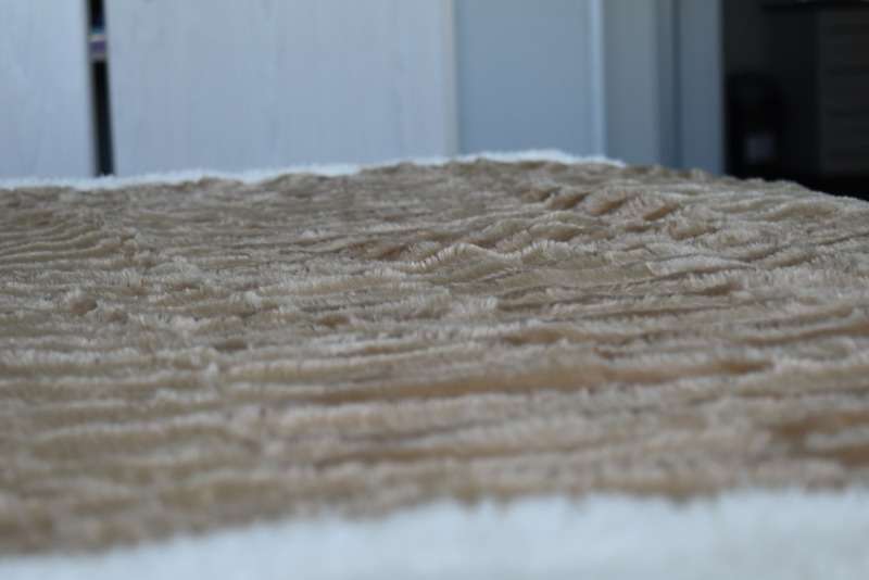 Faux Fur Throw With Sherpa Lining