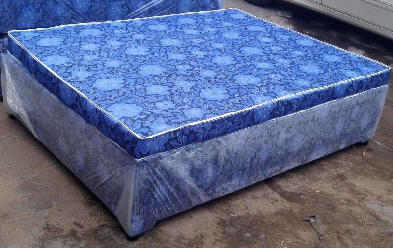 4 Inch High Density Double Bed